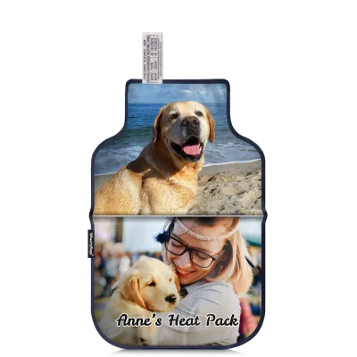 (27cm) - Navy Blue Cotton Fabric (Personalised with Text)