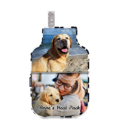 (27cm) - Paws Fleece Fabric Scented (Organic Lavender Buds) (Personalised with Text)