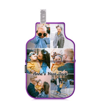 (27cm) - Purple Fleece Fabric (Personalised with Text)