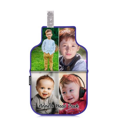 (27cm) - Royal Blue Cotton Fabric Scented (Organic Lavender Buds) (Personalised with Text)