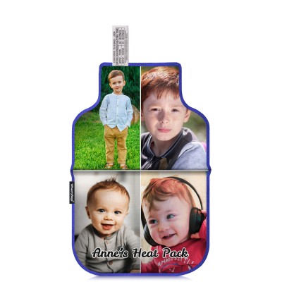 (27cm) - Royal Blue Fleece Fabric (Personalised with Text)
