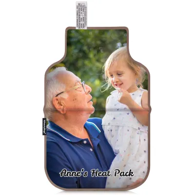 (35cm) - Chocolate Luxury Cotton Fabric (Personalised with Text)