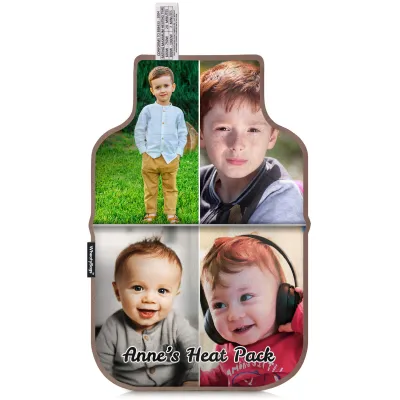 (35cm) - Chocolate Luxury Cotton Fabric (Personalised with Text)