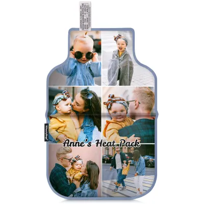 (35cm) - Gothic Blue Luxury Cotton Fabric Scented (Organic Lavender Buds) (Personalised with Text)