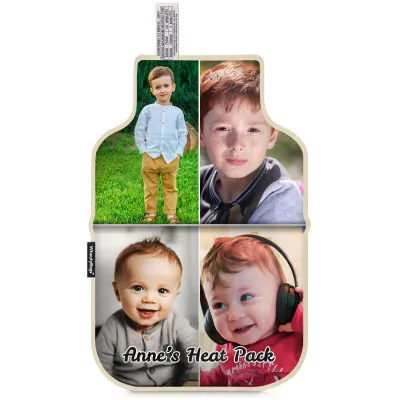 (35cm) - Natural Cotton Fabric (Personalised with Text)