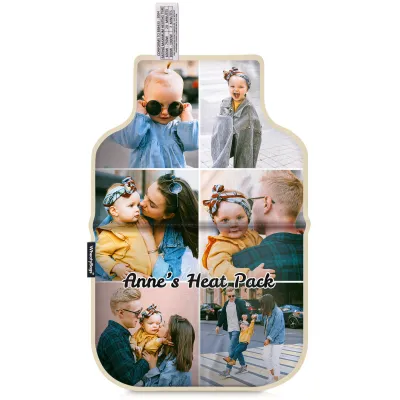 (35cm) - Natural Cotton Fabric (Personalised with Text)