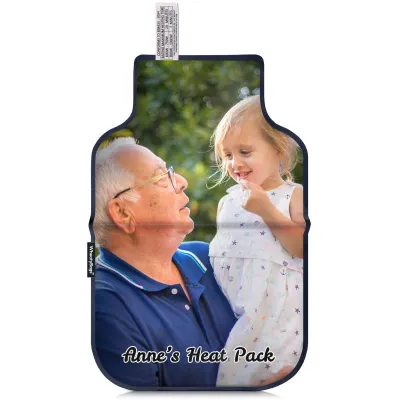 (35cm) - Navy Blue Cotton Fabric (Personalised with Text)