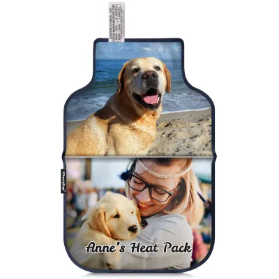 (35cm) - Navy Blue Cotton Fabric (Personalised with Text)