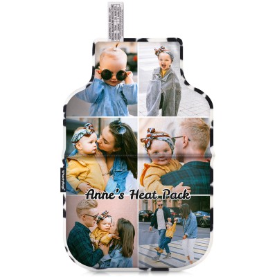 (35cm) - Paws Fleece Fabric Scented (Organic Lavender Buds) (Personalised with Text)