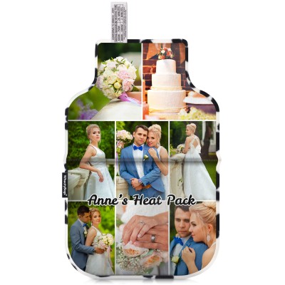 (35cm) - Paws Fleece Fabric Scented (Organic Lavender Buds) (Personalised with Text)