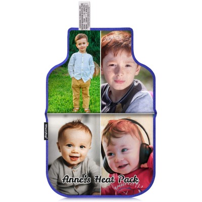 (35cm) - Royal Blue Fleece Fabric Scented (Organic Lavender Buds) (Personalised with Text)