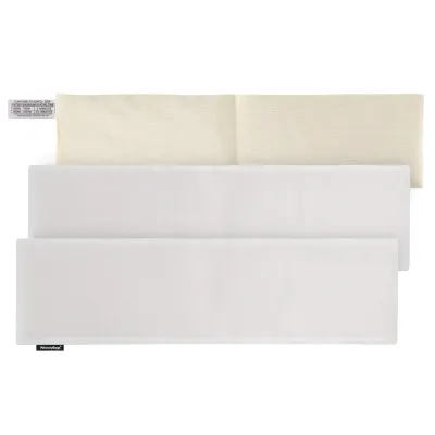 - 47cm x 15cm - Natural Value Cotton Fabric Scented (Organic Lavender Buds) and Removable Covers