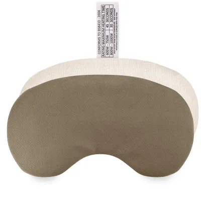 (18cm x 11.5cm) - Chocolate Luxury Cotton Fabric Scented (Organic Lavender Buds) with Removable Cover