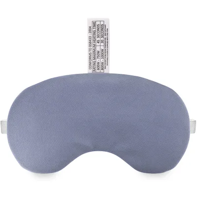 (18cm x 11.5cm) - Gothic Blue Luxury Cotton Fabric with White Hook & Loop + Elastic Fastening Strap