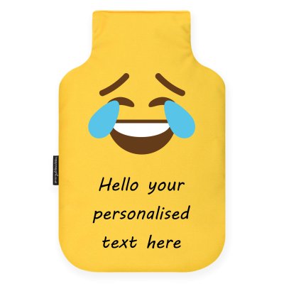 - Standard (2 Litre) - Crying with Laughter Soft Velvet Polyester Fabric (Personalised with Text)