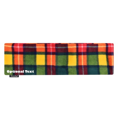 (49cm x 15cm) - Tartan Fleece Fabric