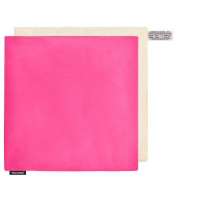 (34cm) - Bubblegum Pink Cotton Fabric and Removable Cover