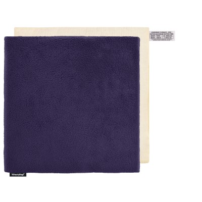 (34cm) - Navy Blue Fleece Fabric and Removable Cover