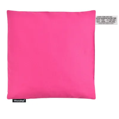 (23cm) - Hot Pink Cotton Fabric Scented (Organic Lavender Buds) (Personalised with Text)