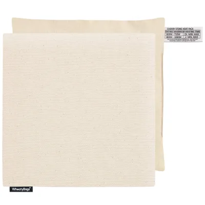 (23cm) - Natural Organic Cotton Scented (Organic Lavender Buds) with Removable Cover (Personalised with Text)