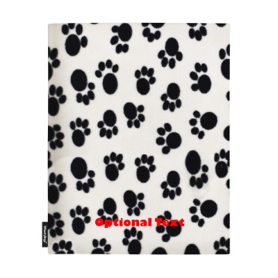(40cm x 30cm) - Paws Fleece Fabric