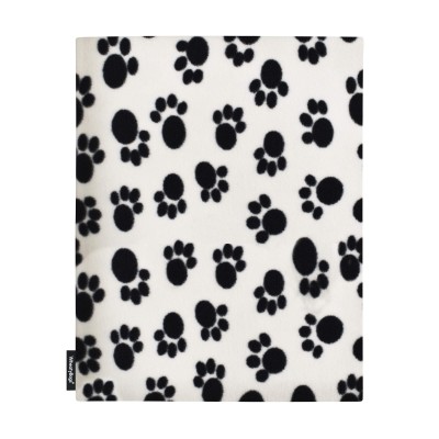 (40cm x 30cm) - Paws Fleece Fabric (Personalised with Text)