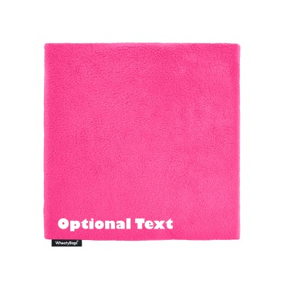 (24cm) - Hot Pink (Fuchsia) Fleece Fabric