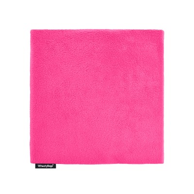 (24cm) - Hot Pink (Fuchsia) Fleece Fabric (Personalised with Text)