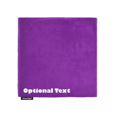 (24cm) - Purple Fleece Fabric