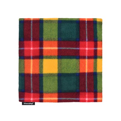 (24cm) - Tartan Fleece Fabric (Personalised with Text)