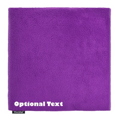 (34cm) - Purple Fleece Fabric