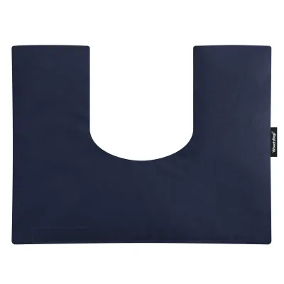 (37cm x 27cm) - Navy Blue Cotton Fabric (Personalised with Text)