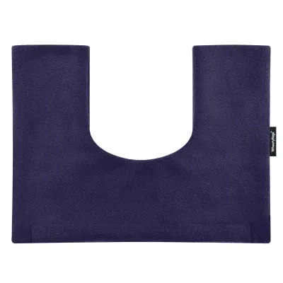(37cm x 27cm) - Navy Blue Fleece Fabric (Personalised with Text)