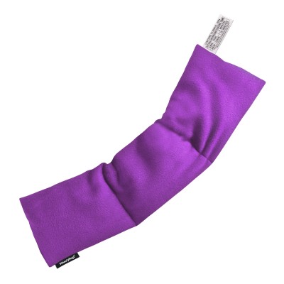 (47cm x 12cm) - Purple Fleece Fabric Scented (Organic Lavender Buds) (Personalised with Text)