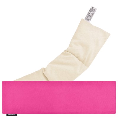 (47cm x 12cm) - Hot Pink Cotton Fabric Removable Cover (Personalised with Text)