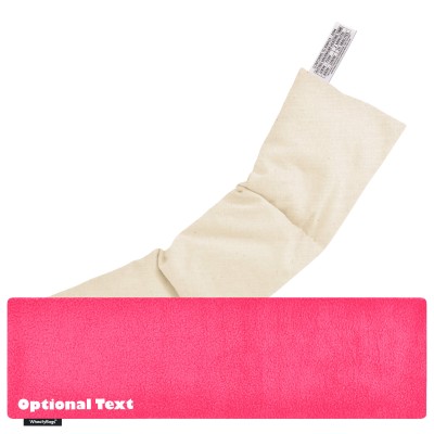(47cm x 12cm) - Hot Pink (Fuchsia) Fleece Fabric Scented (Organic Lavender Buds) Removable Cover