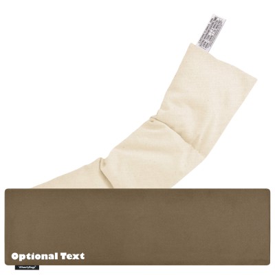 (47cm x 12cm) - Chocolate Luxury Cotton Fabric Scented (Organic Lavender Buds) Removable Cover