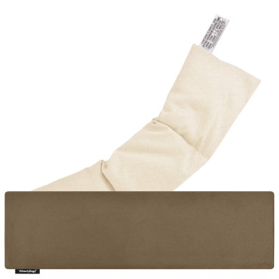 (47cm x 12cm) - Chocolate Luxury Cotton Fabric Removable Cover (Personalised with Text)
