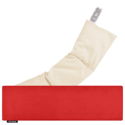 (47cm x 12cm) - Red Cotton Fabric Removable Cover (Personalised with Text)