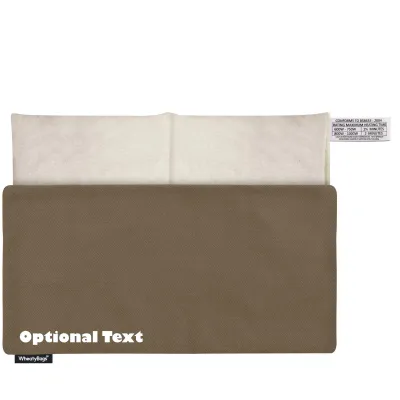 (33cm x 16cm) - Chocolate Luxury Cotton Fabric with Removable Cover