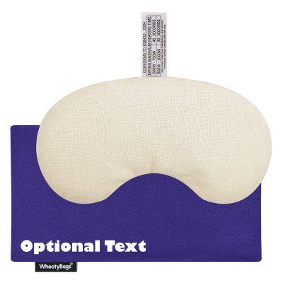 - Millet Seed Filling (18cm x 11.5cm) - Royal Blue Cotton Fabric and Removable Cover