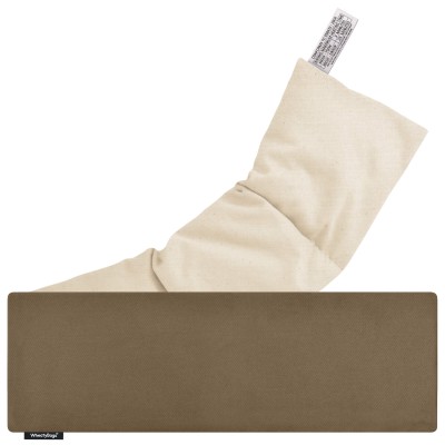 (49cm x 15cm) - Chocolate Luxury Cotton Fabric Removable Cover (Personalised with Text)