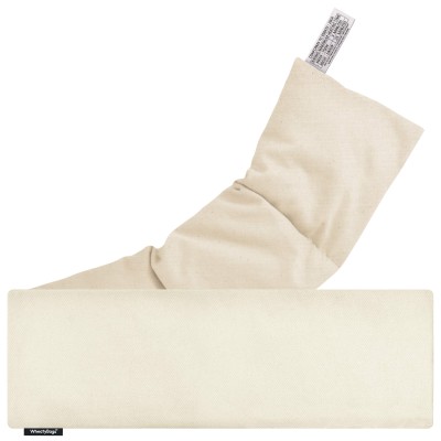 (49cm x 15cm) - Natural Cotton Fabric Removable Cover (Personalised with Text)
