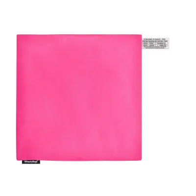 (24cm) - Hot Pink Cotton Fabric (Personalised with Text)