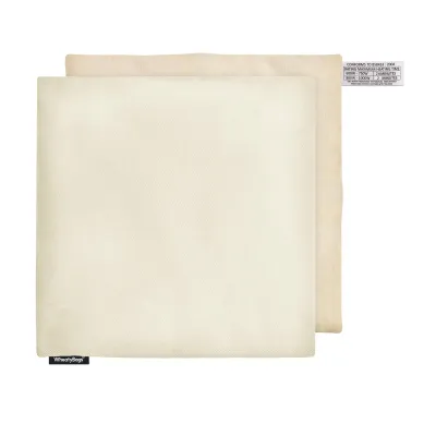 (24cm) - Natural Cotton Fabric with Removable Cover (Personalised with Text)