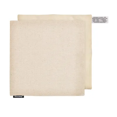 (24cm) - Natural Organic Cotton with Removable Cover (Personalised with Text)