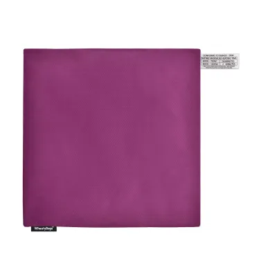 (24cm) - Purple Cotton Fabric (Personalised with Text)