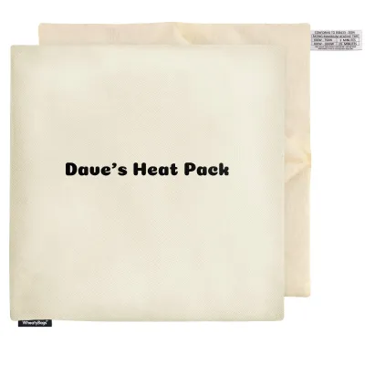 (34cm) - Natural Cotton Fabric with Removable Cover