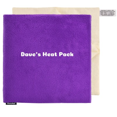 (34cm) - Purple Fleece Fabric Removable Cover