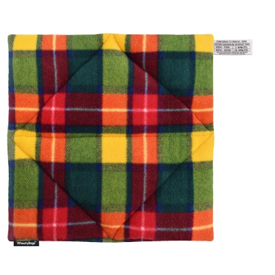 (34cm) - Tartan Fleece Fabric (Personalised with Text)